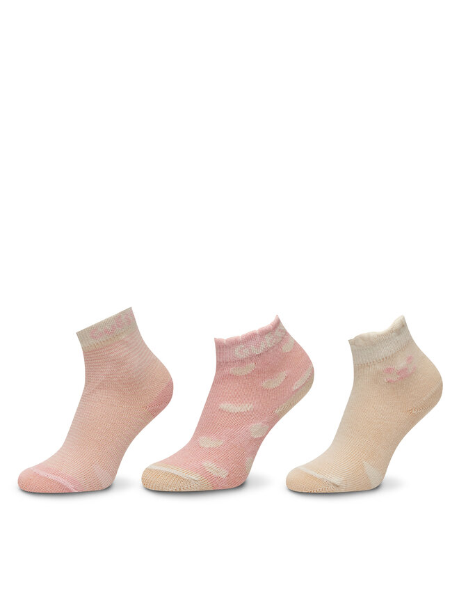 Guess 3 pares de calcetines altos para niño Guess H5RZ04 Z3G10 Rosa