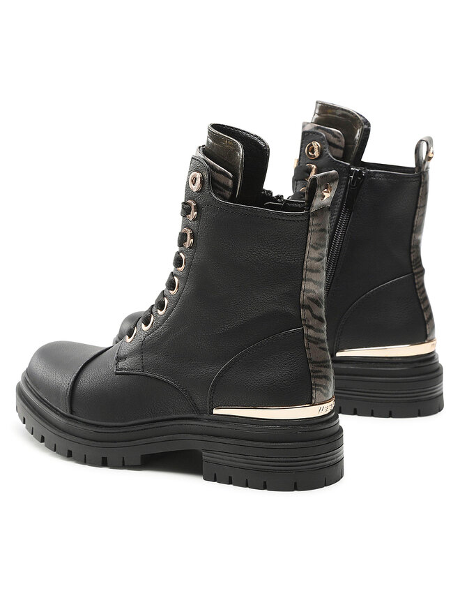 Wrangler Μποτάκια Wrangler Courtney Safari Lace WL22610A Μαύρο