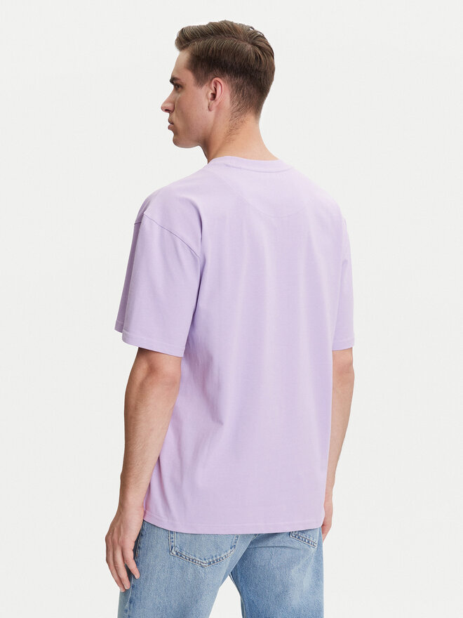 Karl Kani Karl Kani T-shirt PD00005361 Ljubičasta Relaxed Fit