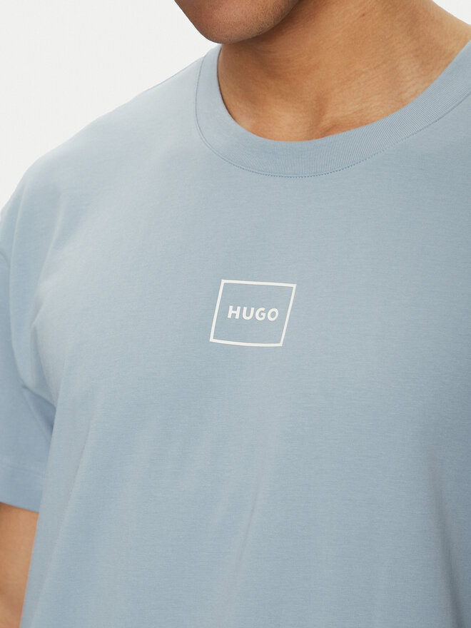 HUGO HUGO Camiseta Laze 50525236 Azul Relaxed Fit