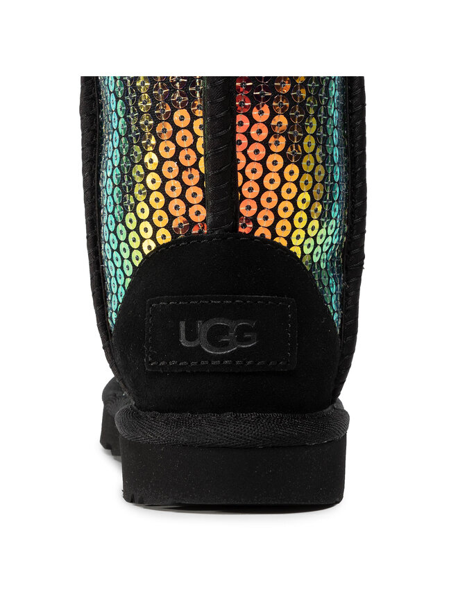 Ugg Cizme de zăpadă Ugg T Classic II Stellar Sequin 1112245T Negru