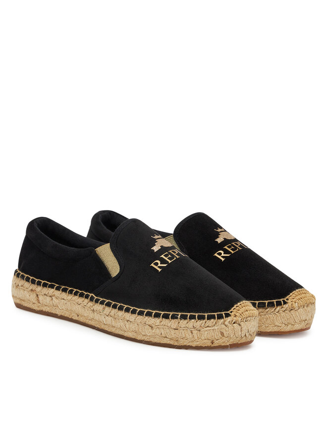 REPLAY Espadrilles REPLAY GWF22 .000.C0086T Melns