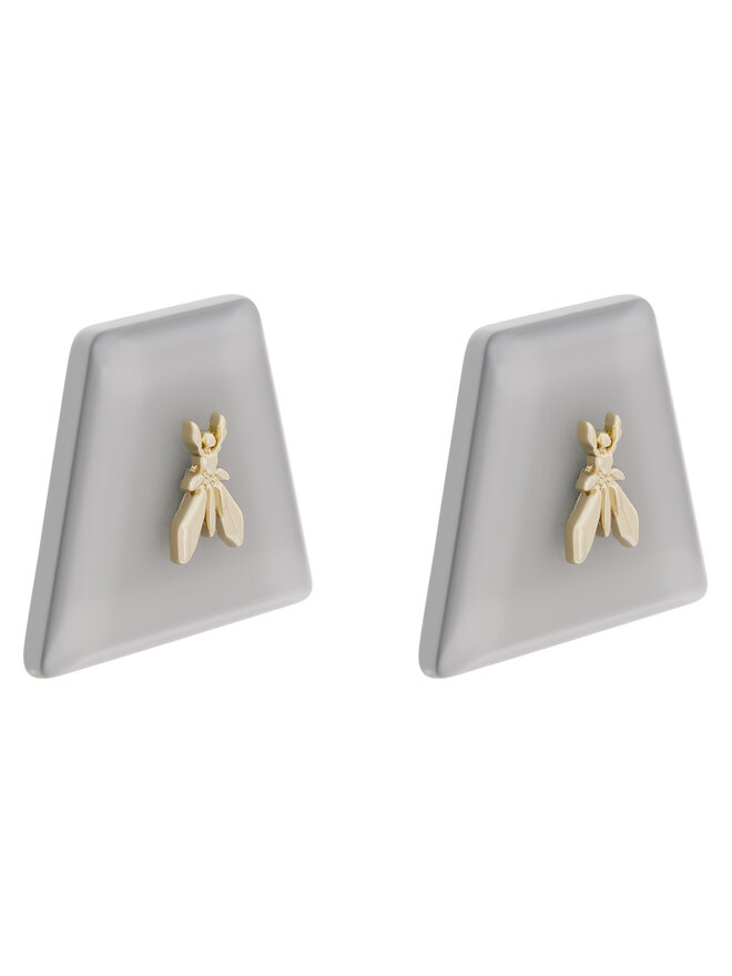 Patrizia Pepe Ohrclips Patrizia Pepe 8J1723/V034-C141 Grau