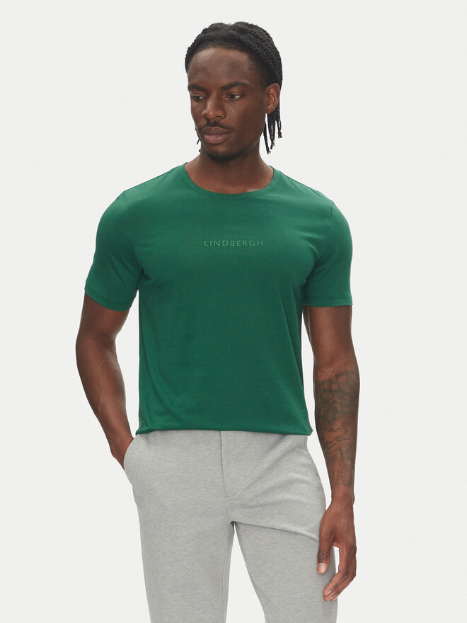 Lindbergh Lindbergh Camiseta 30-400200B Verde Relaxed Fit