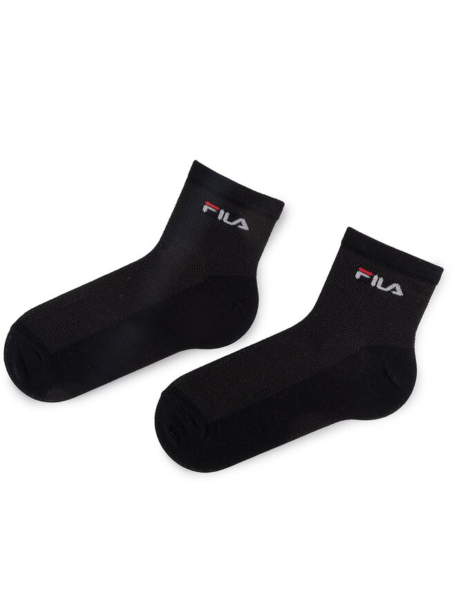 Fila Lange Socken Fila Calza Quarter F1742 Schwarz
