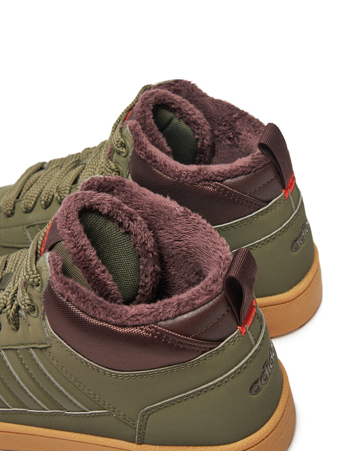 adidas Αθλητικά adidas Rapid Court Mid Winterized JR2813 Πράσινο