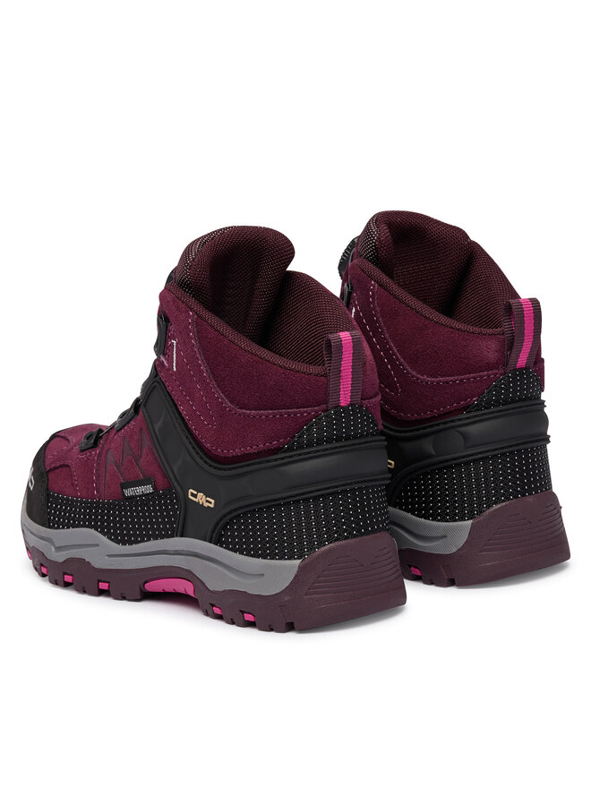 CMP Trekkingschuhe CMP Kiruna Mid Fitgo Wp 3Q56784 Dunkelrot