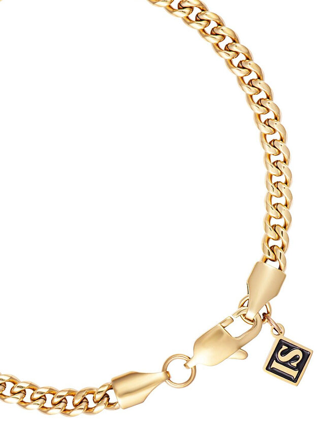 ICED STUFF Bransoletka ICED STUFF Miami Cuban Link Złoty