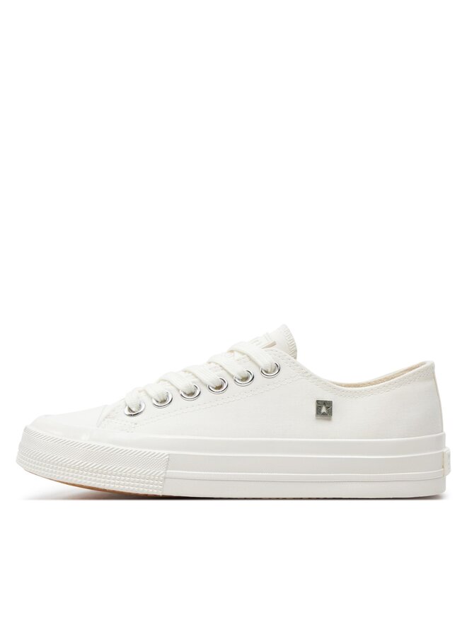 Big Star Shoes Plátěnky Big Star Shoes NN274285 Bílá