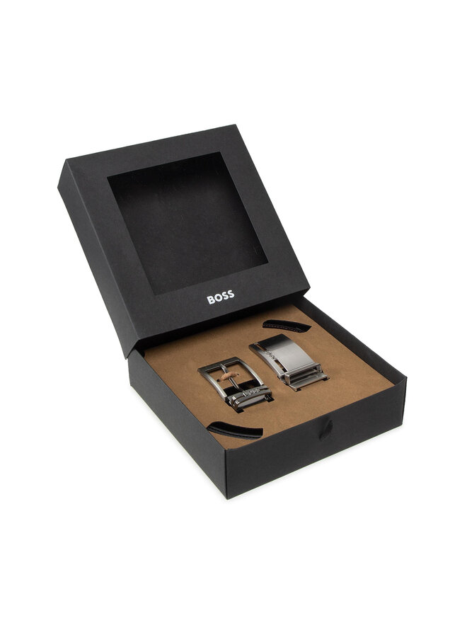 BOSS Curea pentru Bărbați Boss Galliz 50481069 Negru