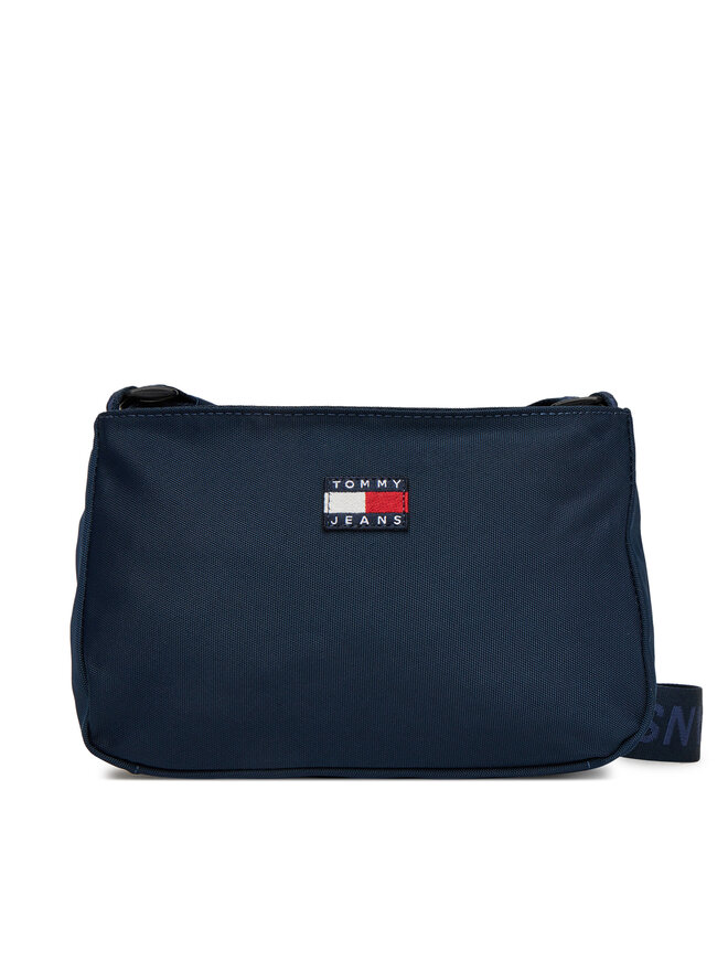 Tommy Jeans Handtasche Tommy Jeans Tjw Daily Shoulder Bag AW0AW17544 Dunkelblau