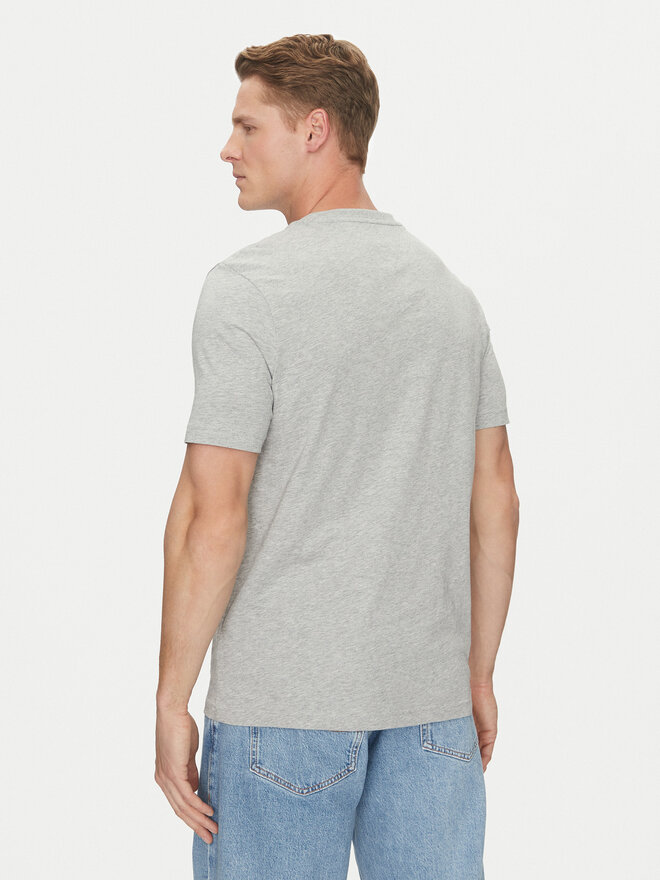 Tommy Hilfiger Tommy Hilfiger Футболка Center Stack MW0MW38621 Сірий Regular Fit