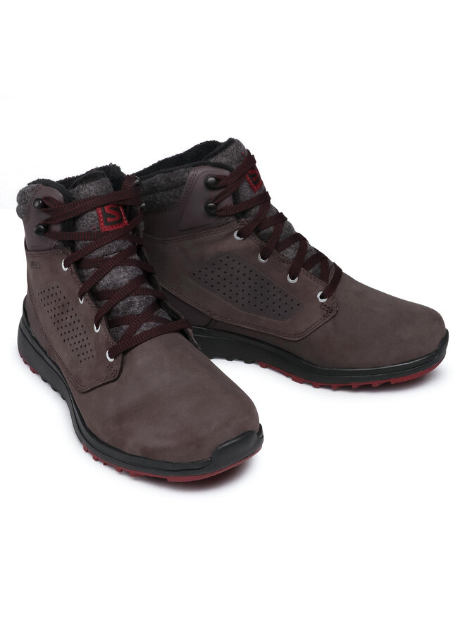 Chaussures de trekking Salomon Utility Winter Cs Wp 407975 28 V0 Marron chaussures