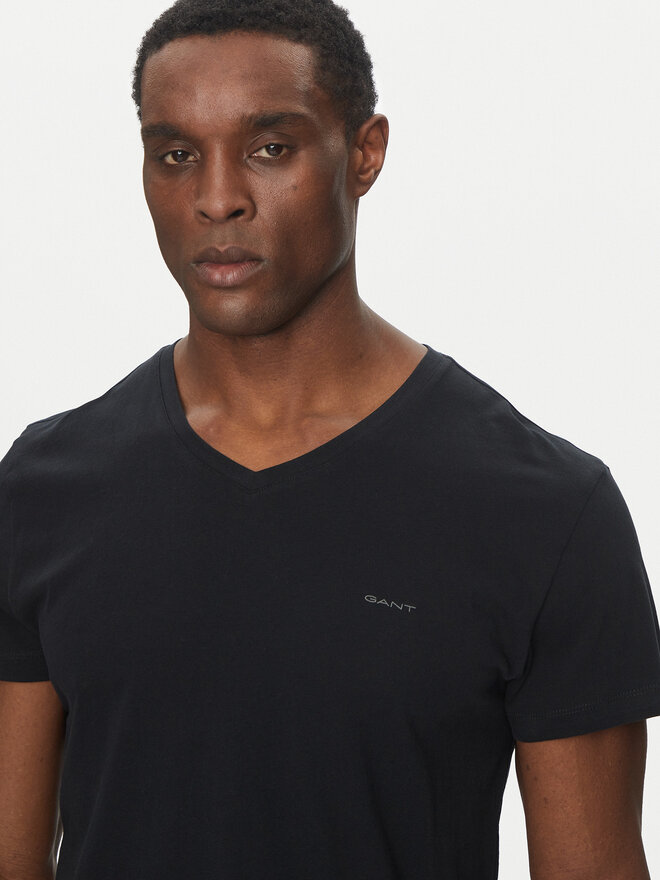 Gant Gant 2er-Set T-Shirts 900012018 Schwarz Regular Fit