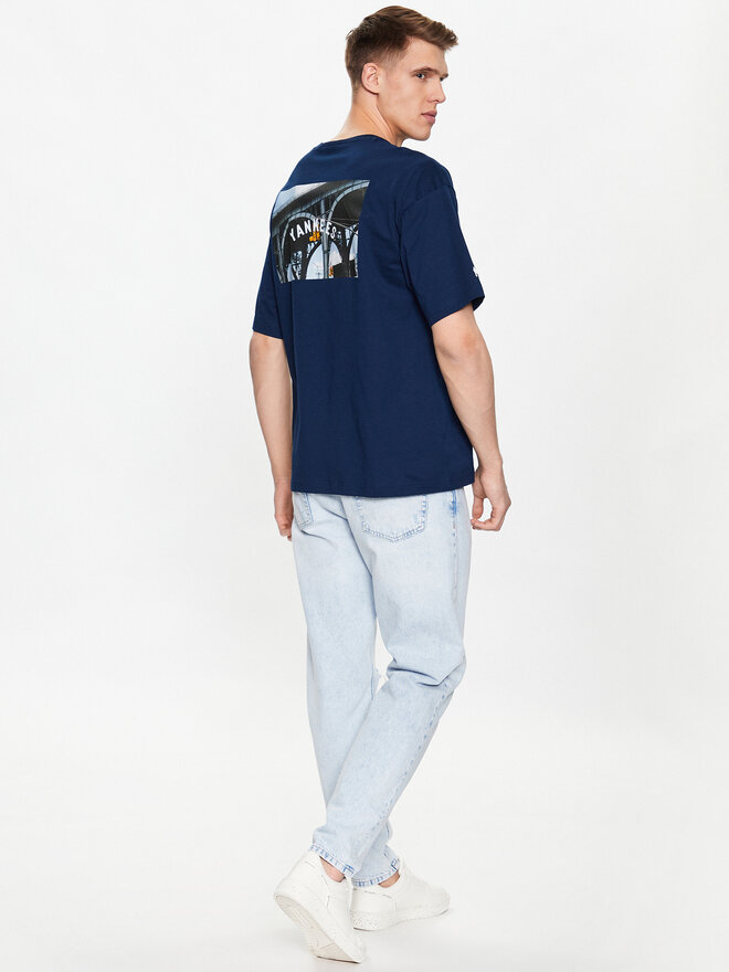 Champion Champion Póló 218923 Sötétkék Relaxed Fit