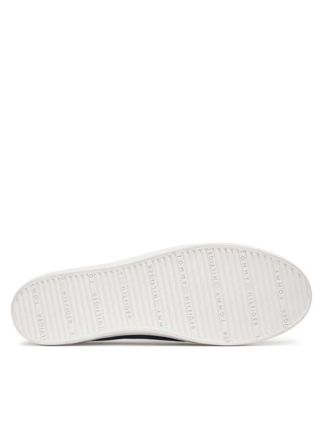 Tommy Hilfiger Tenisówki Tommy Hilfiger Vulc Canvas Slip-On Sneaker FW0FW08645 Czarny
