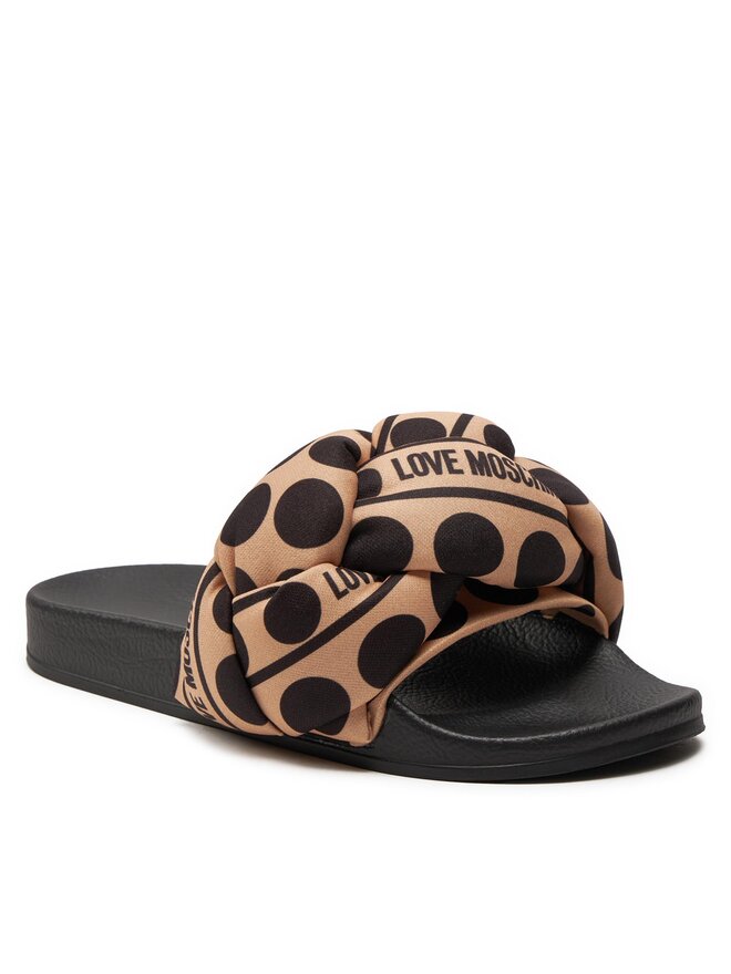 LOVE MOSCHINO Παντόφλες LOVE MOSCHINO JA28272G0IIW010B Μπεζ