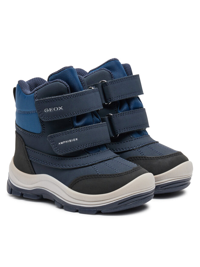 Geox Schneeschuhe Geox B Flanfil Boy B Abx B463VA 050FU C4002 S Dunkelblau