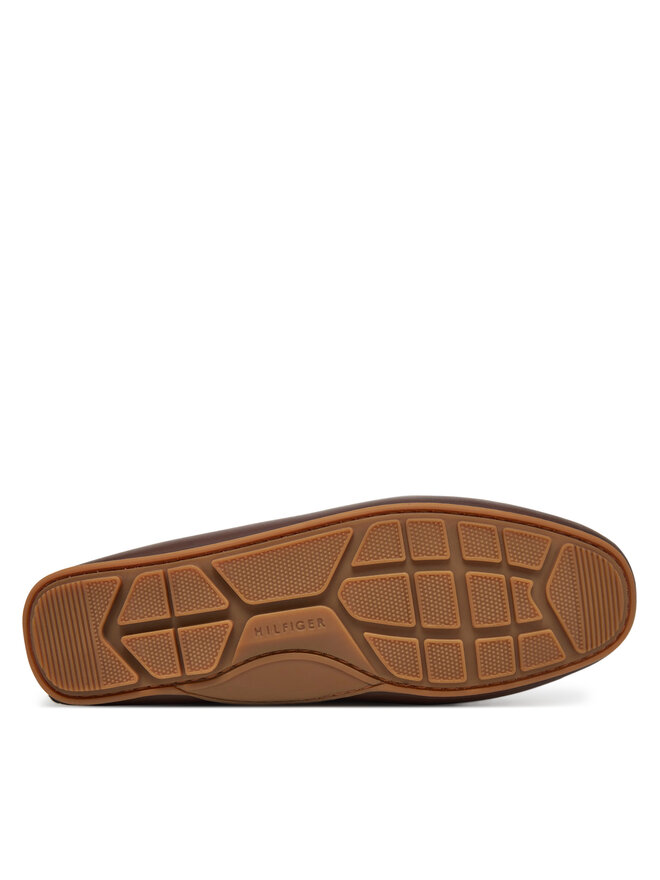 Tommy Hilfiger Мокасини Tommy Hilfiger Corpoarte Hilfiger Lth Driver FM0FM04810 Кафяв