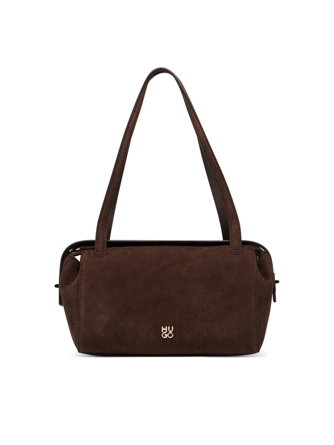 HUGO Handtasche HUGO Meelo S 50570070 Dunkelbraun