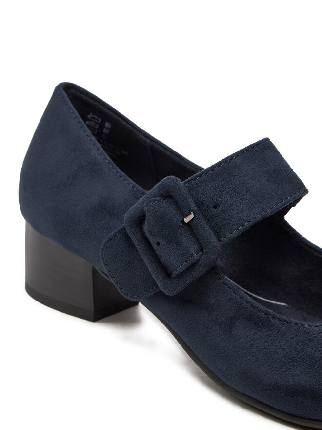 Scarpe Eleganti Donna Jana Larghezza H – Decolleté In Tessuto Vegano, Tacco Comodo Per Piedi Larghi