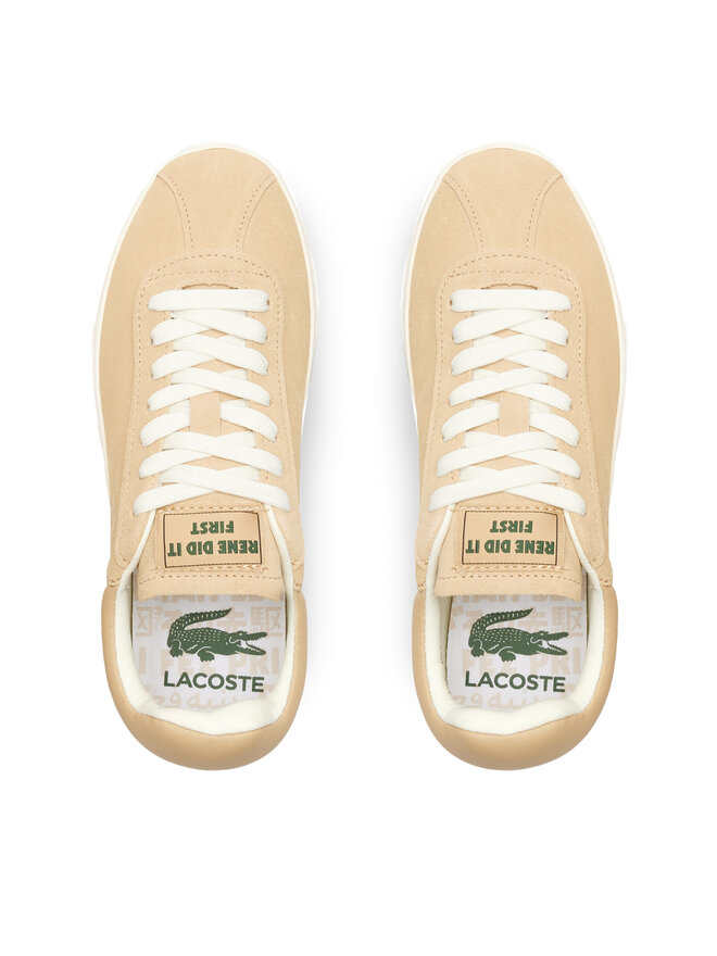 Lacoste Sneakersy Lacoste Basehot Tonal 747SFA0096 Brązowy