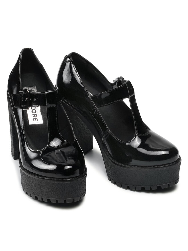 Altercore Halbschuhe Altercore Lizzy Vegan Schwarz