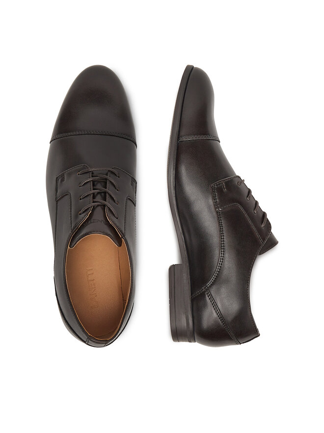 Lanetti Halbschuhe Lanetti VIGO-13 MBS Braun