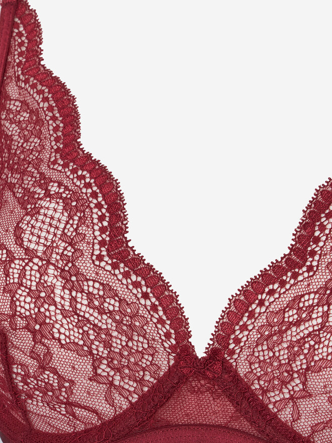 Hunkemöller Hunkemöller Sujetador con aros 206365 Rojo