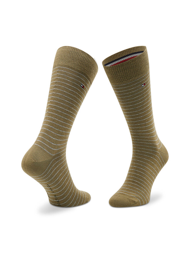 Tommy Hilfiger 2er-Set hohe Herrensocken Tommy Hilfiger 100001496 Grün