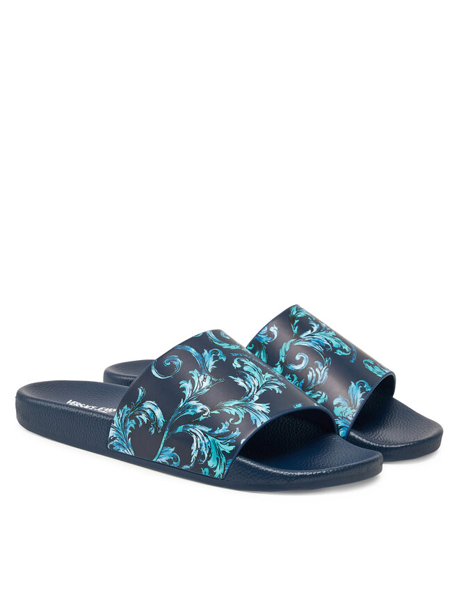 Versace Jeans Couture Παντόφλες Versace Jeans Couture 78YA3SQ4 Σκούρο μπλε