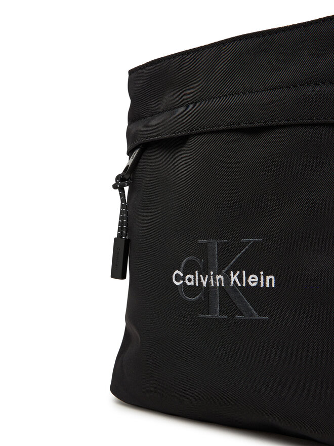 Calvin Klein Umhängetasche Calvin Klein Bold Flatpack LV04D3178G Schwarz