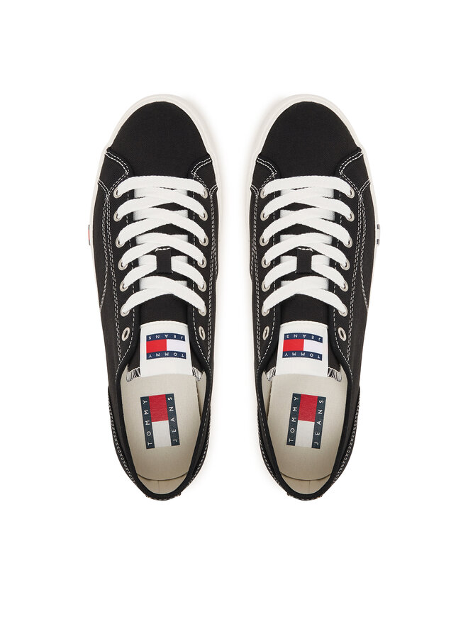 Tommy Jeans Sneakers aus Stoff Tommy Jeans Archive Vulc Y2K EM0EM01674 Schwarz