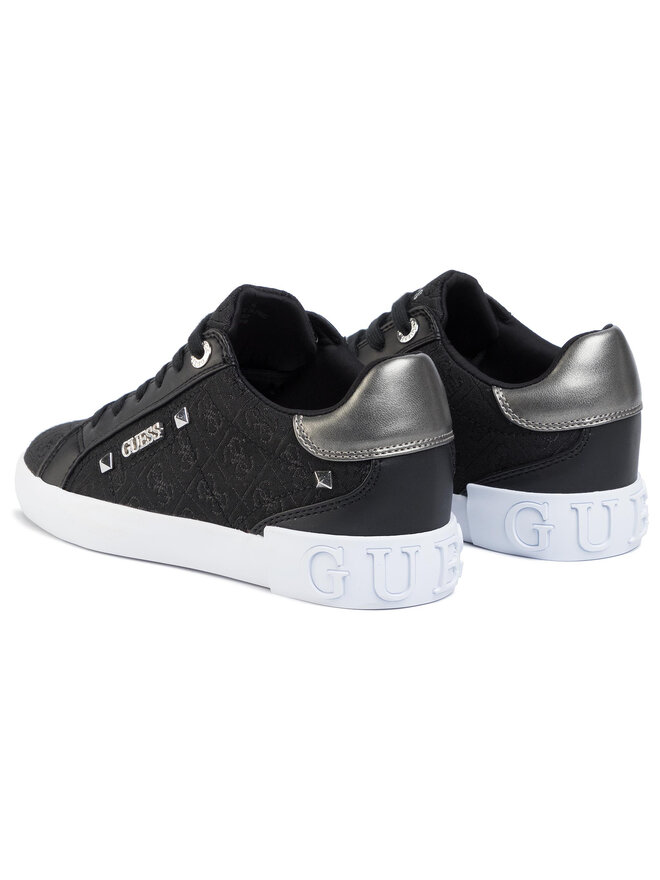 Guess Snīkeri Guess Puxly2 FL5P2X FAL12 Melns