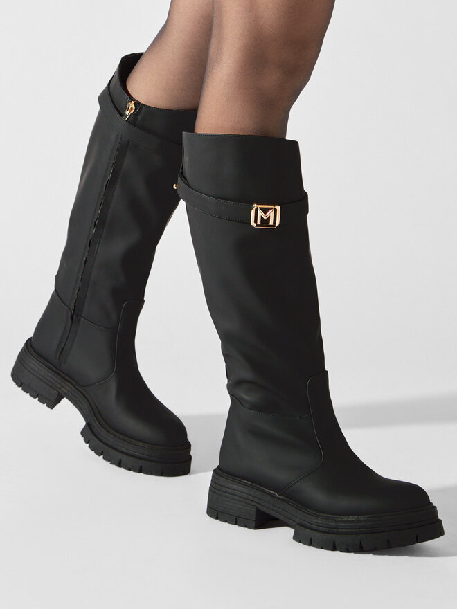 Marella Botas altas Marella Party 6796023502 Negro