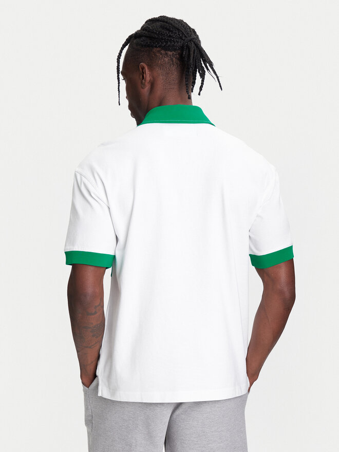 United Colors Of Benetton United Colors Of Benetton Polo 3MCYU301U Λευκό Regular Fit
