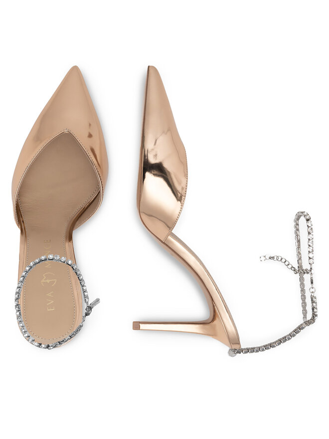 Eva Minge Sandalen Eva Minge Florencia-323-101-2 Goldfarben