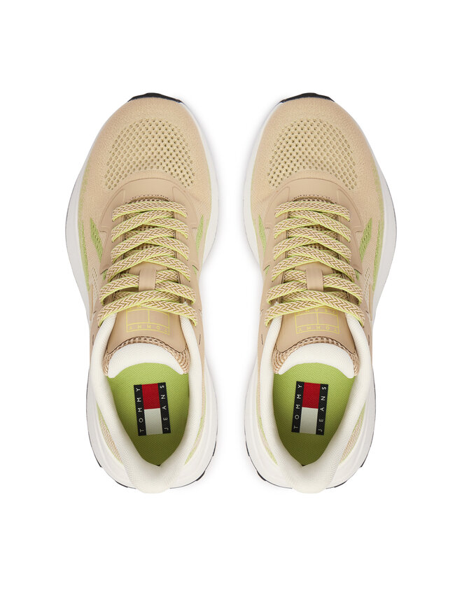 Tommy Jeans Sneakers Tommy Jeans Tjw Sporty Knit Runner EN02962 Weiß
