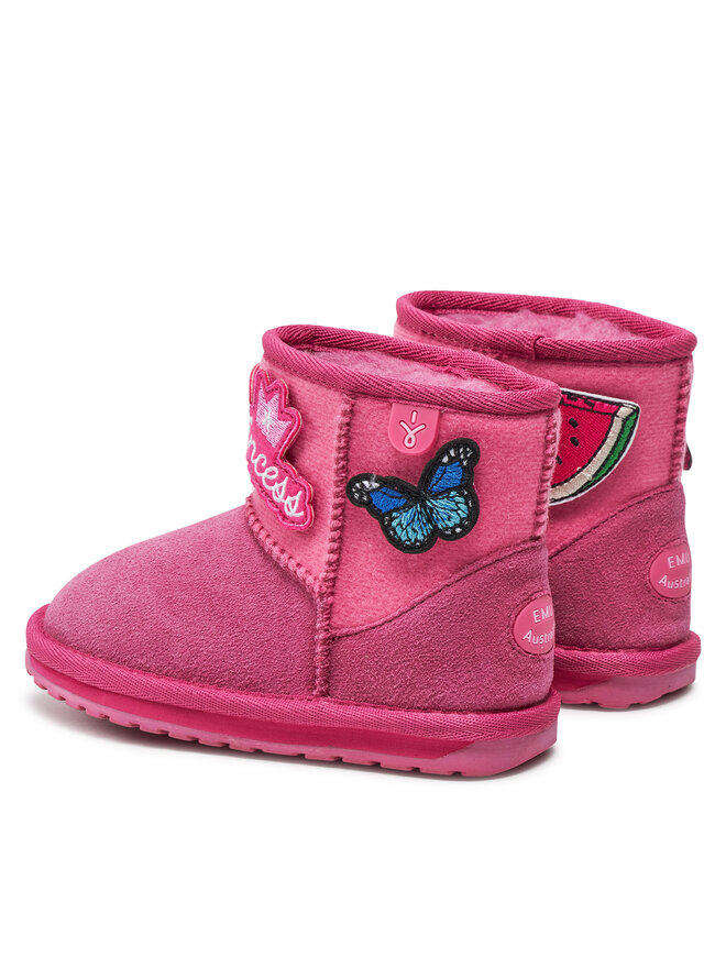 EMU Australia Schneeschuhe EMU Australia Wallaby Mini Play K12748 Rosa