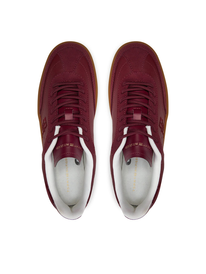 Tommy Hilfiger Sneakers Tommy Hilfiger Heritage FW0FW08186 Dunkelrot