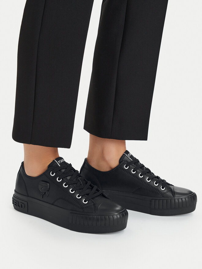 KARL LAGERFELD Sneakers aus Stoff KARL LAGERFELD KL60426 Schwarz