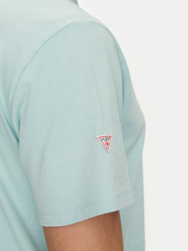 Guess Guess T-Shirt F5GI09 KA260 Blau Regular Fit