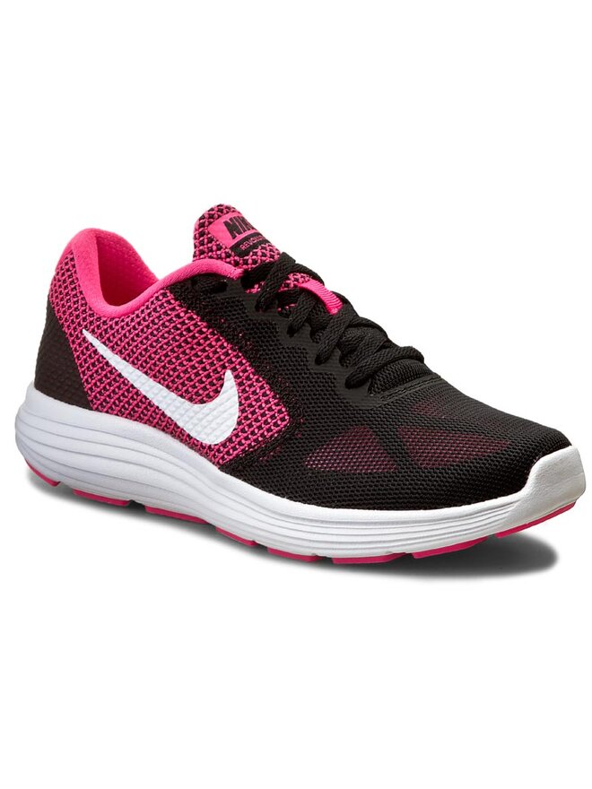 Buty Nike Revolution 3 819303 600 Hyper Pink White Black eobuwie .pl