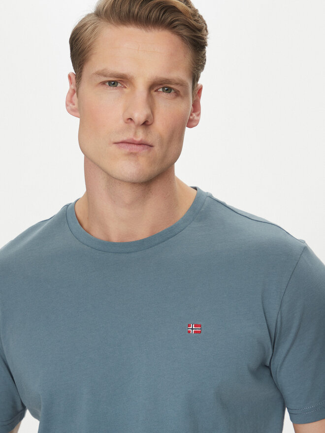 Napapijri Napapijri Футболка Salis NP0A4H8D Сірий Regular Fit