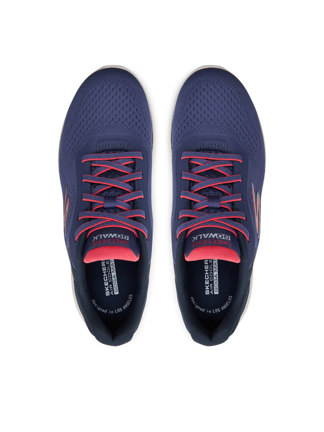 Skechers Sneakersy Skechers Go Walk 7-Cosmic Waves 125215/NVCL Granatowy