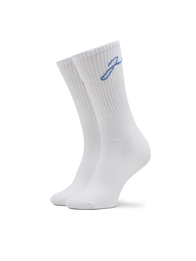 Jack&Jones Zestaw 5 par wysokich skarpet męskich Jack&Jones Lukas 12259024 Biały