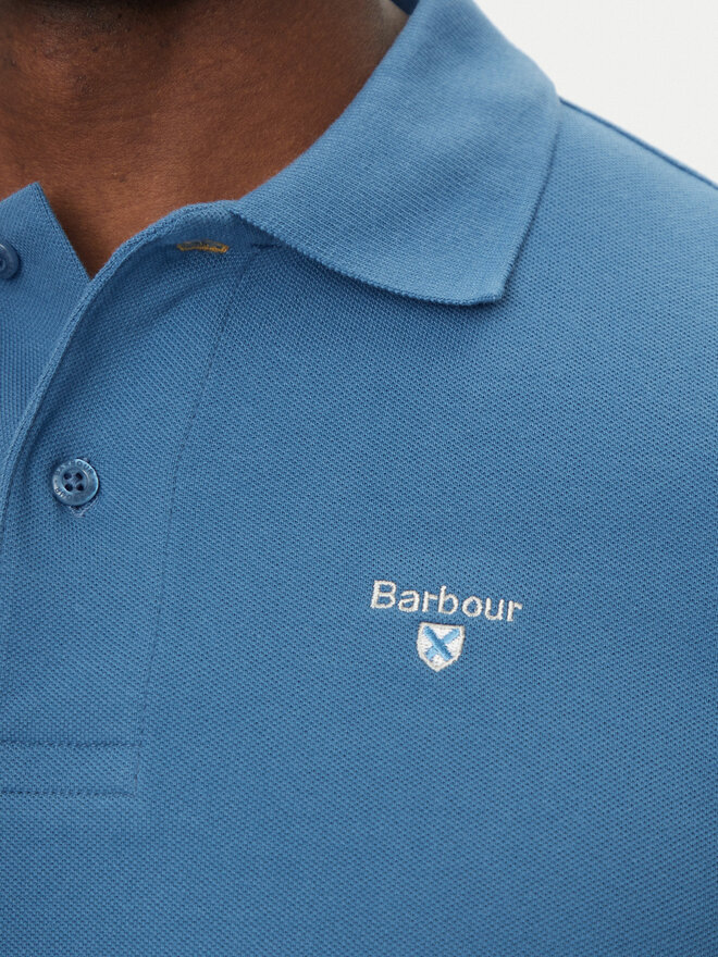 Barbour Barbour Поло Original Sports MML0358BU67 Голубий Tailored Fit