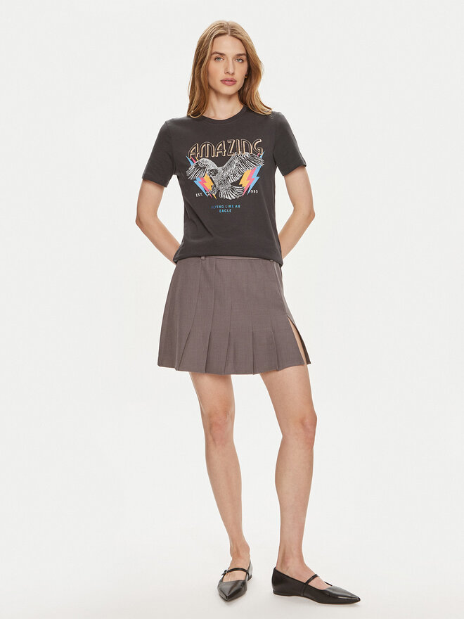 ONLY ONLY Marškinėliai Henny 15327666 Juoda Regular Fit