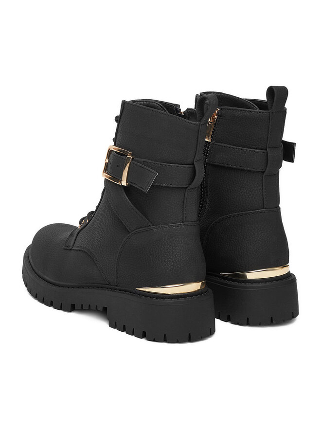 DeeZee Schnürschuhe DeeZee 58022-1A Schwarz