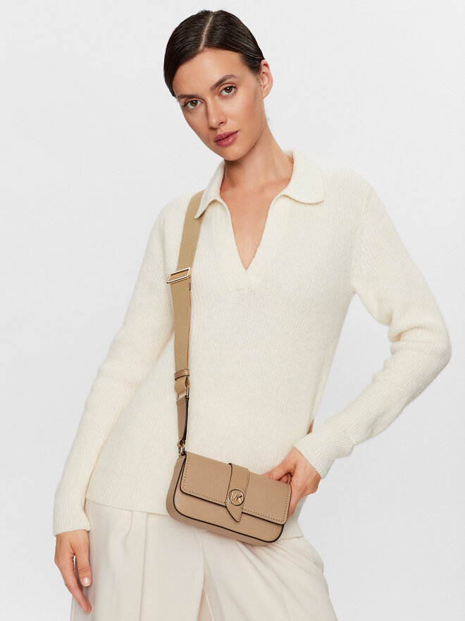 Сумка MICHAEL Michael Kors Greenwich 32S3GGRC1L Бежевий | evzuttya